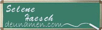 Selene Haesch Visitenkarte